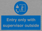 MP12654: Entry only with supervisor outside