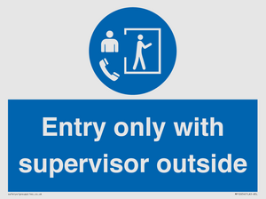 MP12654: Entry only with supervisor outside