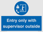 MP12654: Entry only with supervisor outside