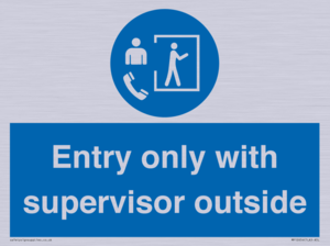 MP12654: Entry only with supervisor outside