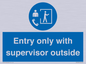 MP12654: Entry only with supervisor outside