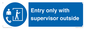 MP12654: Entry only with supervisor outside