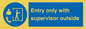 MP12654: Entry only with supervisor outside