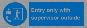 MP12654: Entry only with supervisor outside