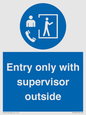MP12654: Entry only with supervisor outside