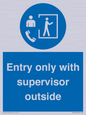 MP12654: Entry only with supervisor outside