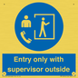 MP12654: Entry only with supervisor outside