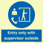 MP12654: Entry only with supervisor outside