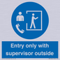 MP12654: Entry only with supervisor outside