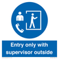 MP12654: Entry only with supervisor outside