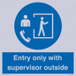 MP12654: Entry only with supervisor outside