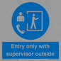 MP12654: Entry only with supervisor outside