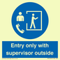 MP12654: Entry only with supervisor outside