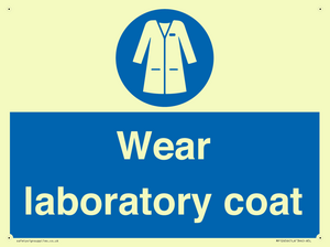MP12656: Wear laboratory coat