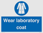 MP12656: Wear laboratory coat