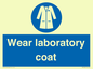MP12656: Wear laboratory coat