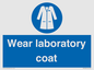 MP12656: Wear laboratory coat