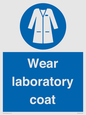 MP12656: Wear laboratory coat