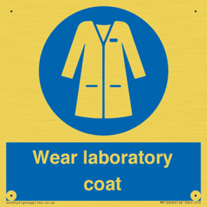 MP12656: Wear laboratory coat