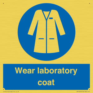 MP12656: Wear laboratory coat