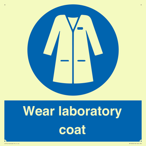 MP12656: Wear laboratory coat