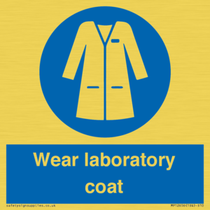 MP12656: Wear laboratory coat