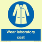 MP12656: Wear laboratory coat