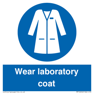 MP12656: Wear laboratory coat