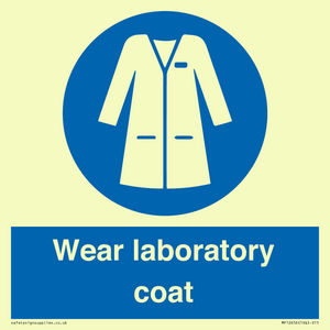 MP12656: Wear laboratory coat