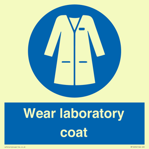 MP12656: Wear laboratory coat