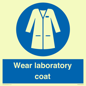 MP12656: Wear laboratory coat