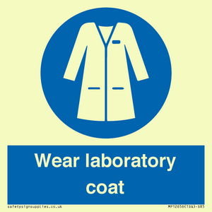 MP12656: Wear laboratory coat