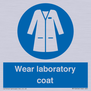 MP12656: Wear laboratory coat