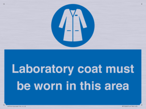 MP12660: Laboratory coat must be worn in this area