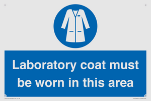 MP12660: Laboratory coat must be worn in this area