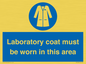 MP12660: Laboratory coat must be worn in this area