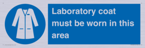 MP12660: Laboratory coat must be worn in this area