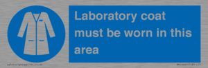 MP12660: Laboratory coat must be worn in this area