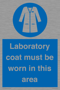 MP12660: Laboratory coat must be worn in this area