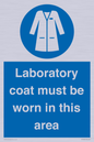 MP12660: Laboratory coat must be worn in this area