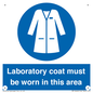 MP12660: Laboratory coat must be worn in this area