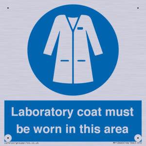 MP12660: Laboratory coat must be worn in this area