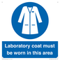 MP12660: Laboratory coat must be worn in this area