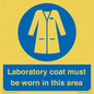 MP12660: Laboratory coat must be worn in this area
