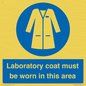 MP12660: Laboratory coat must be worn in this area