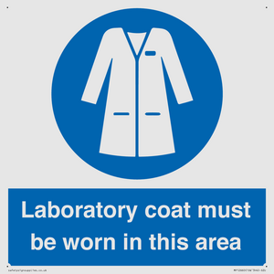 MP12660: Laboratory coat must be worn in this area