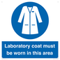 MP12660: Laboratory coat must be worn in this area