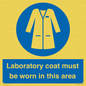 MP12660: Laboratory coat must be worn in this area