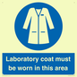 MP12660: Laboratory coat must be worn in this area