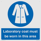 MP12660: Laboratory coat must be worn in this area